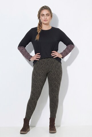 Ulla Popken Skinny Broek in Grijs