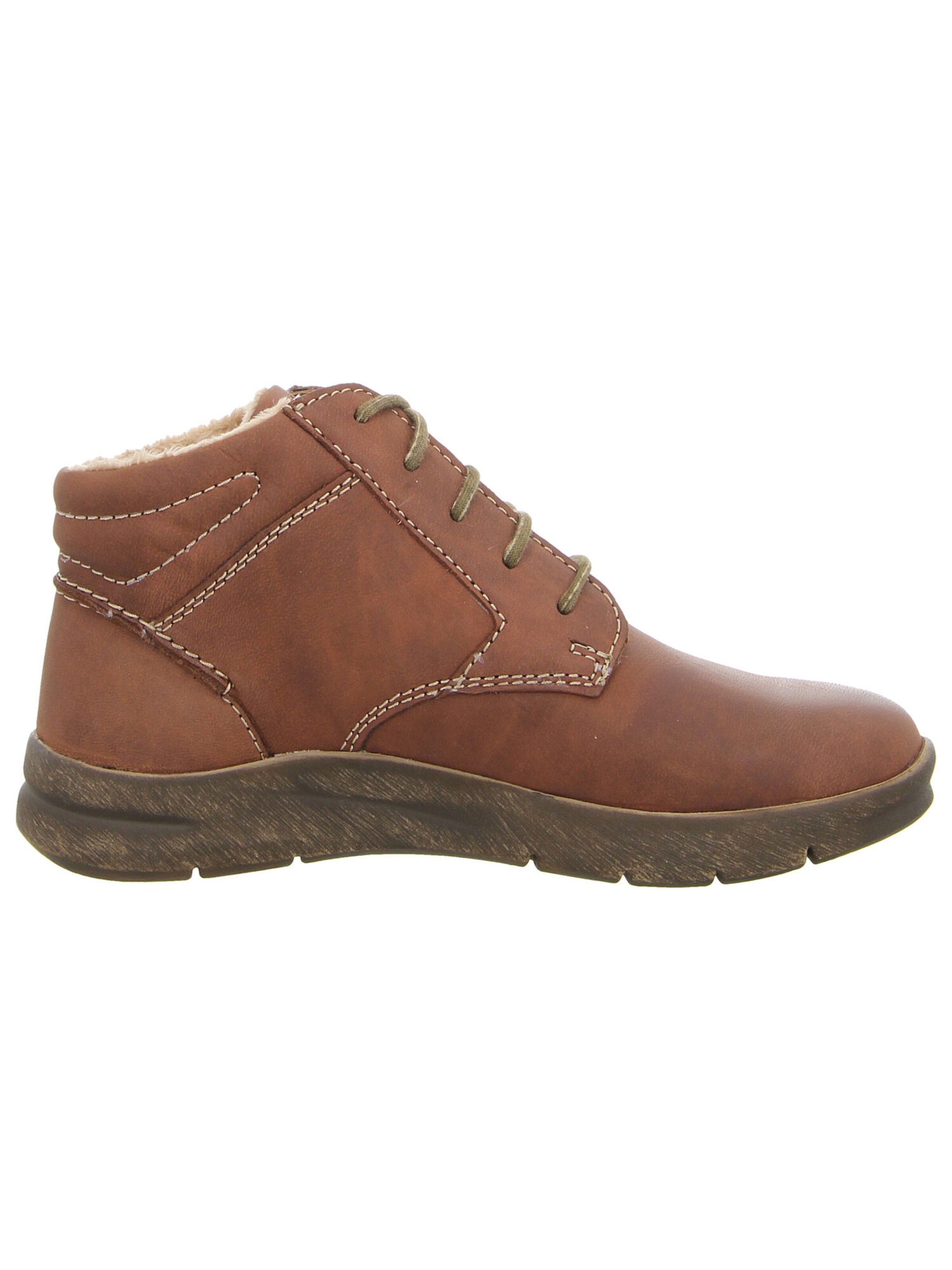 JOSEF SEIBEL Lace-Up Boots 'Conny 52' in Brown