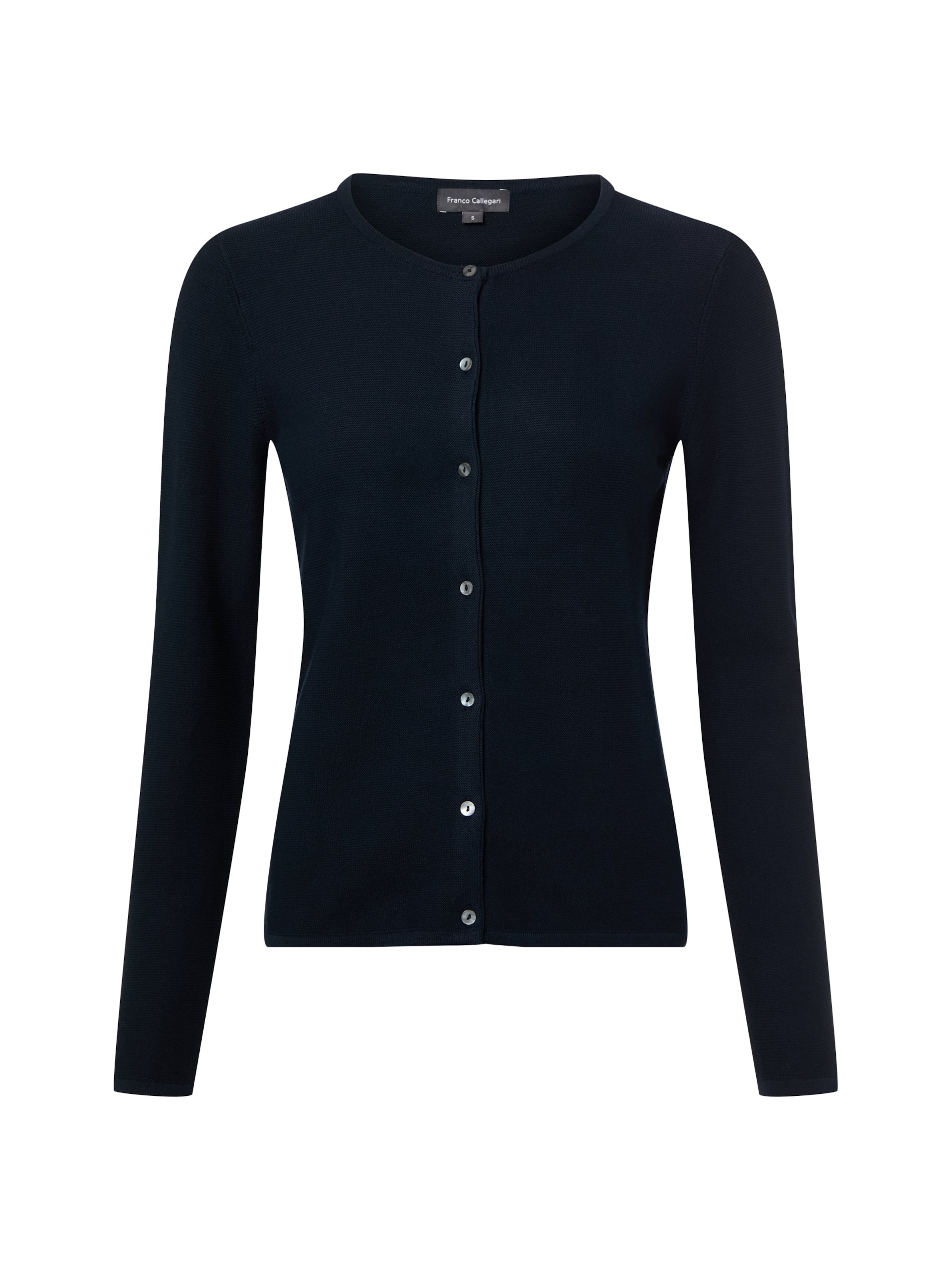 Franco Callegari Strickjacke in Blau: Vorderseite