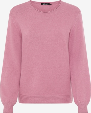 Olsen Pullover 'Henny' in Pink: Vorderseite