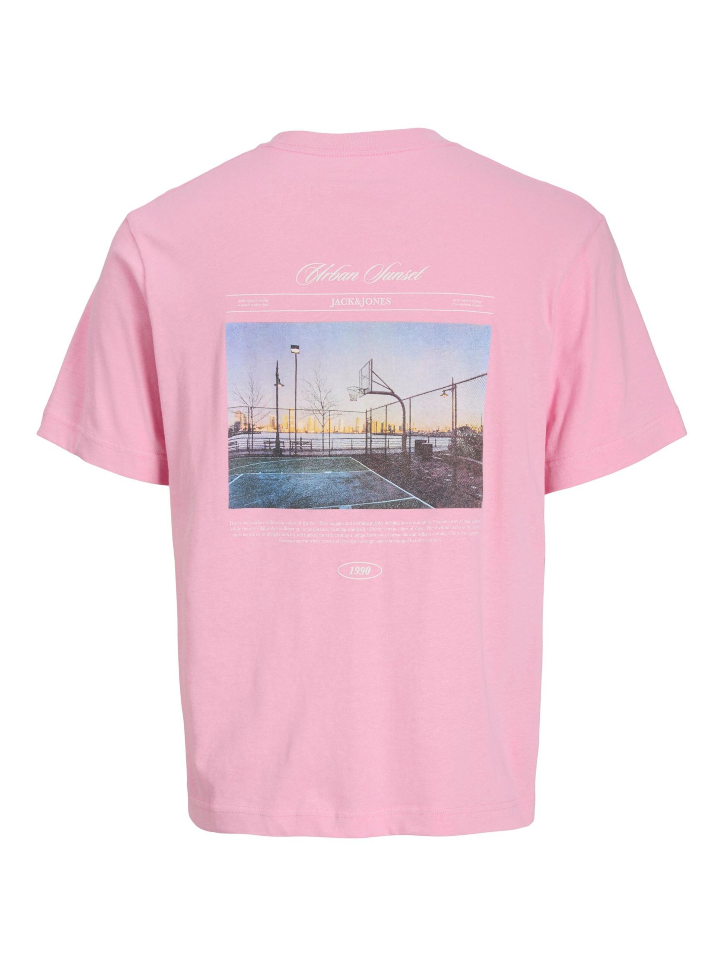 JACK & JONES Bluser & t-shirts 'JORBillyBurg' i pink
