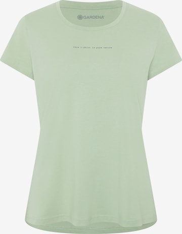 Gardena T-Shirt in Grün: predná strana