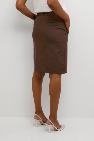 Kaffe Skirt 'Lea' in Brown