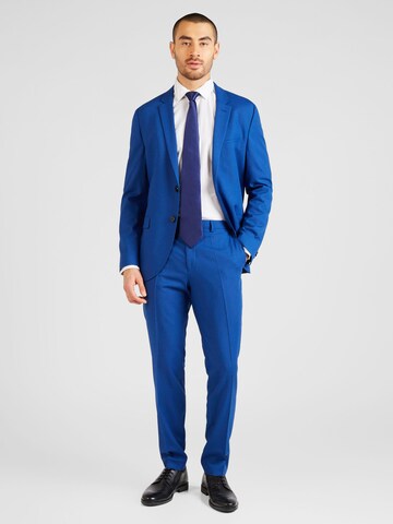 HUGO Slim fit Suit 'Arti/Hesten' in Blue