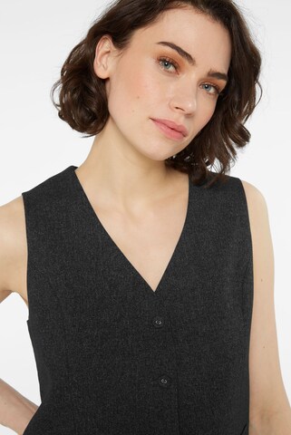 SENSES.THE LABEL Strickweste in Schwarz