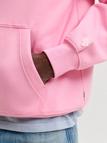 JACK & JONES Sweatshirt 'JORFrederiks Berg' in Pink