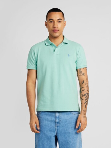 T-Shirt Polo Ralph Lauren en vert : devant