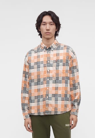 Regular fit Camicia 'EOS' di NAPAPIJRI in arancione: frontale