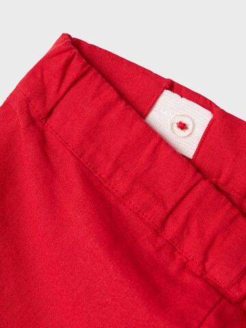 NAME IT Regular Trousers in Red