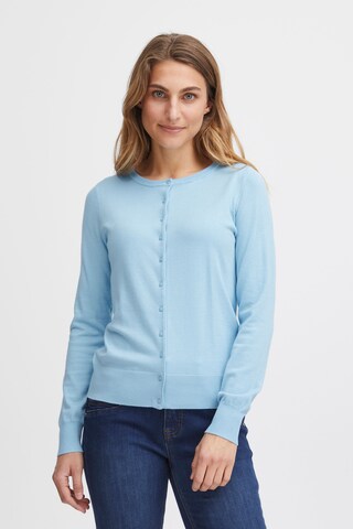 Cardigan Fransa en bleu : devant