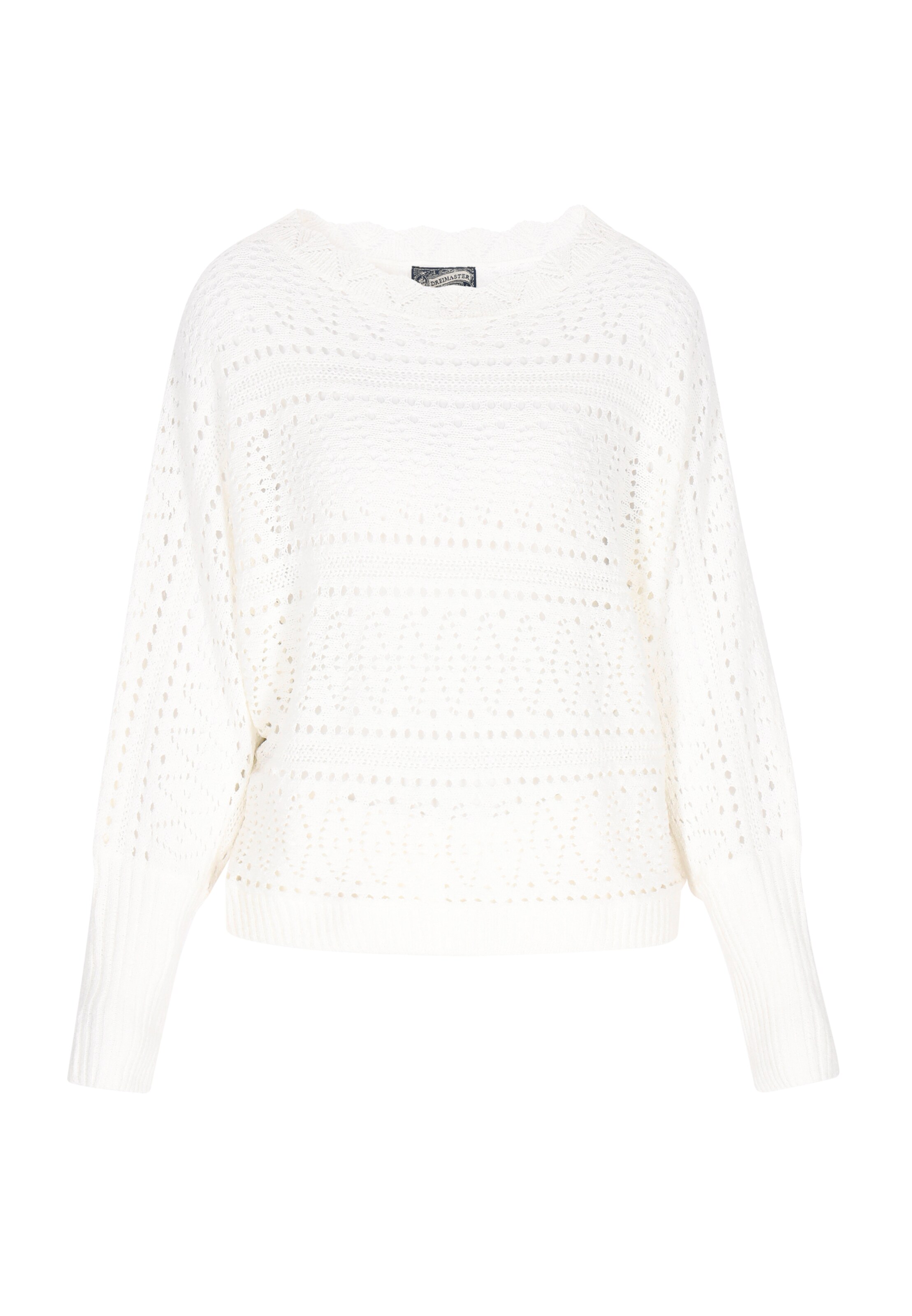 DreiMaster Vintage - Pullover em branco: frente