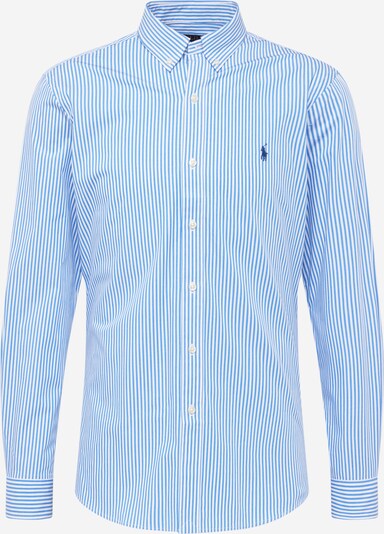 Camicia Polo Ralph Lauren di colore blu chiaro / offwhite, Visualizzazione prodotti