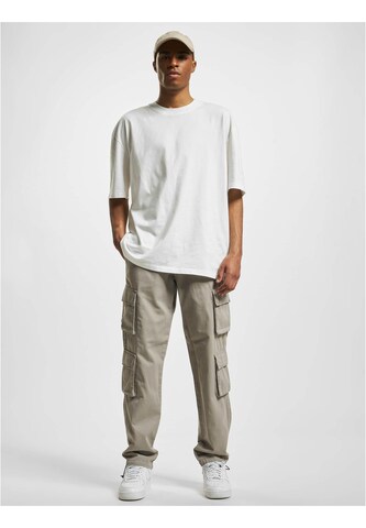 Regular Pantalon cargo DEF en gris