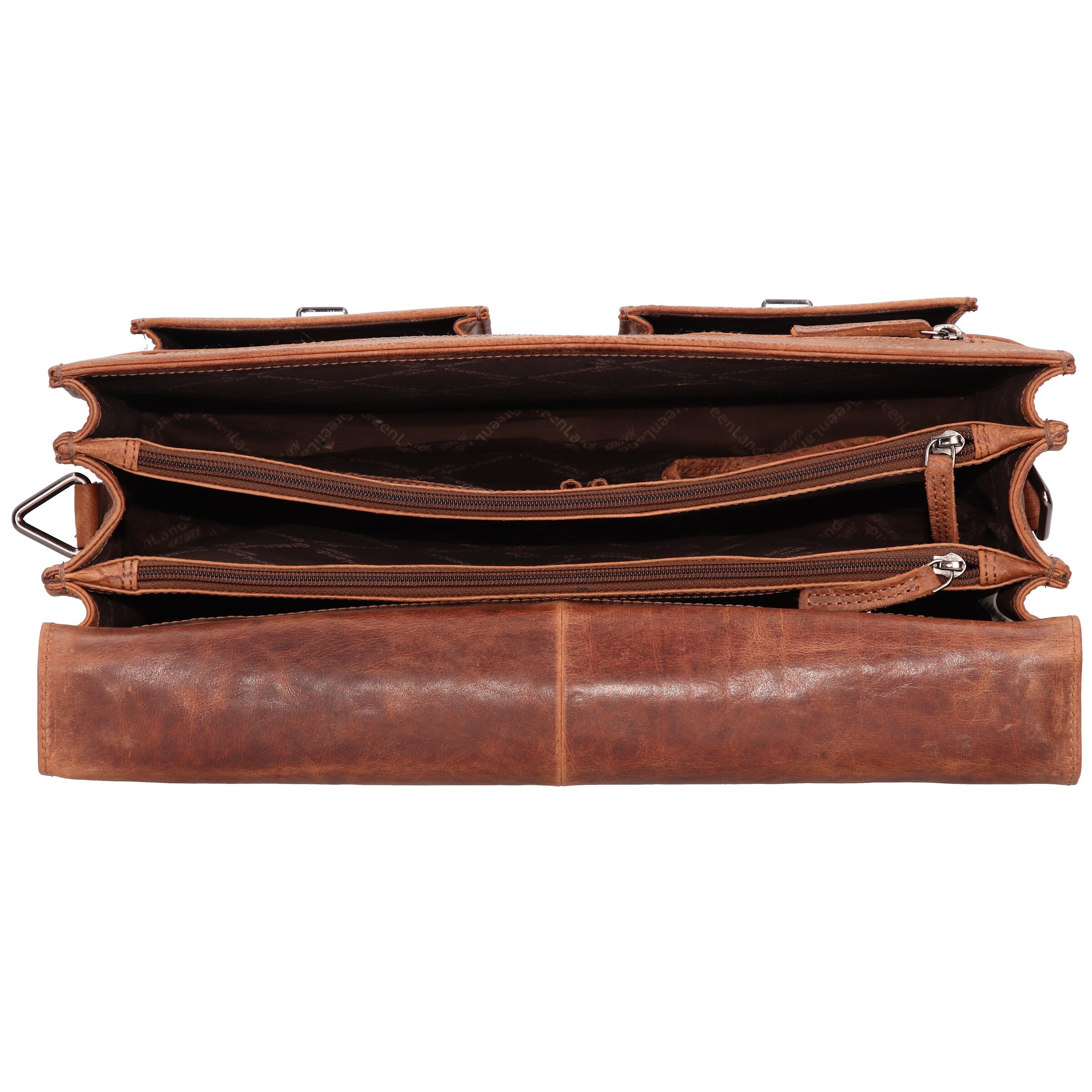 Borsa portadocumenti 'Montana' di Greenland Nature in marrone