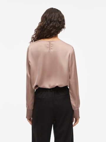 VILA Blouse 'VIELLETTE' in Beige