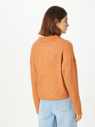 TOM TAILOR DENIM Pullover in Orange