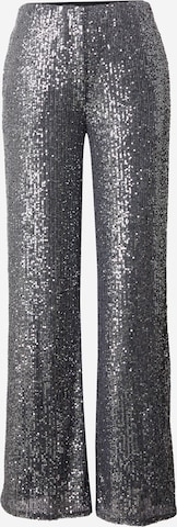 SECOND FEMALE Wide Leg Housut 'Moonshine' värissä harmaa: etupuoli