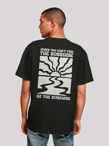 T-Shirt 'Be The Sunshine' F4NT4STIC en noir