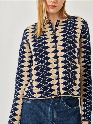 Bianco Lucci - Casaco de malha em azul