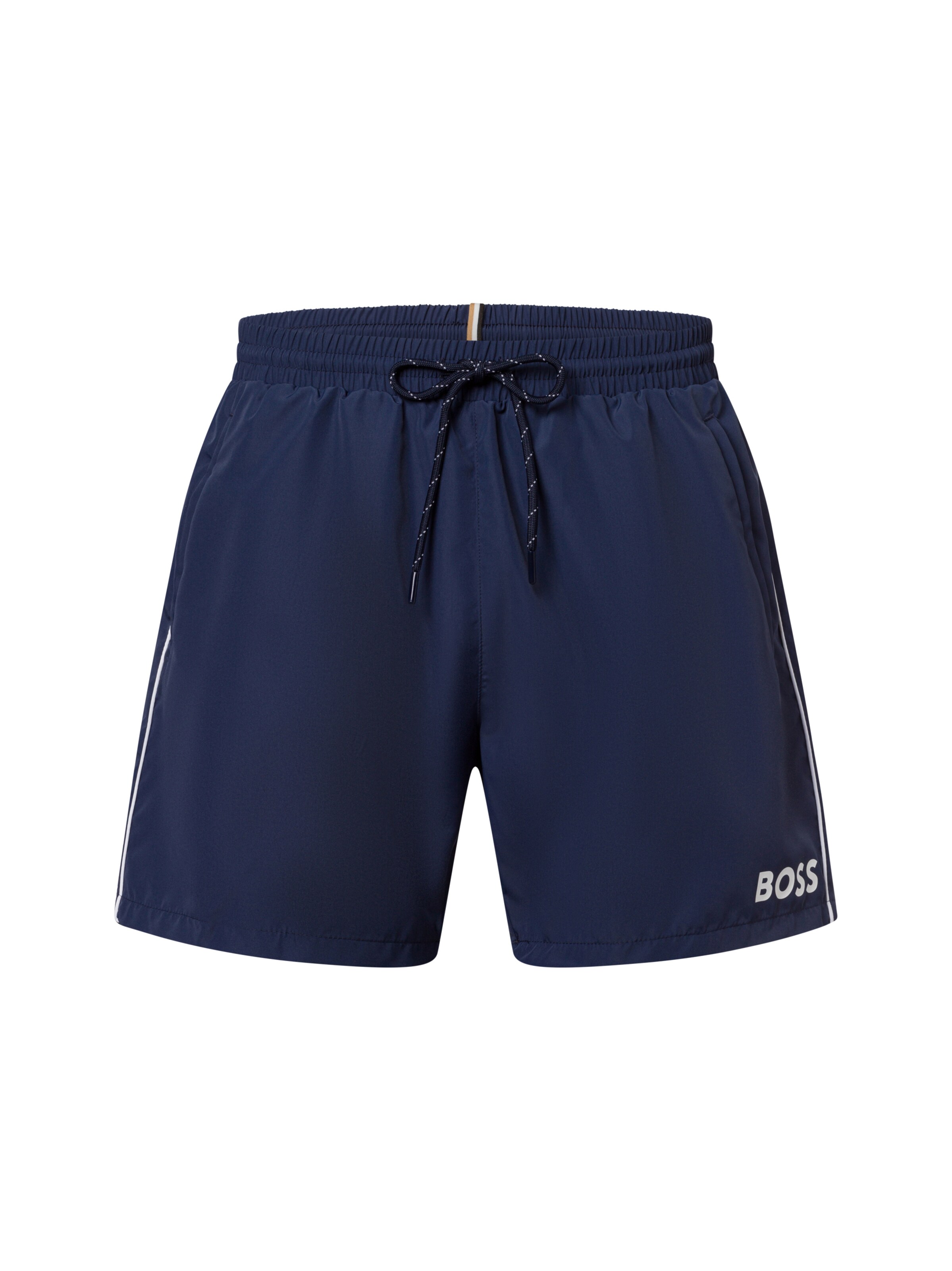 BOSS Board Shorts ' Starfish ' in Blue: front