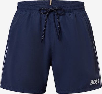 BOSS Shorts de bain ' Starfish ' en M en marine, Vue avec produit