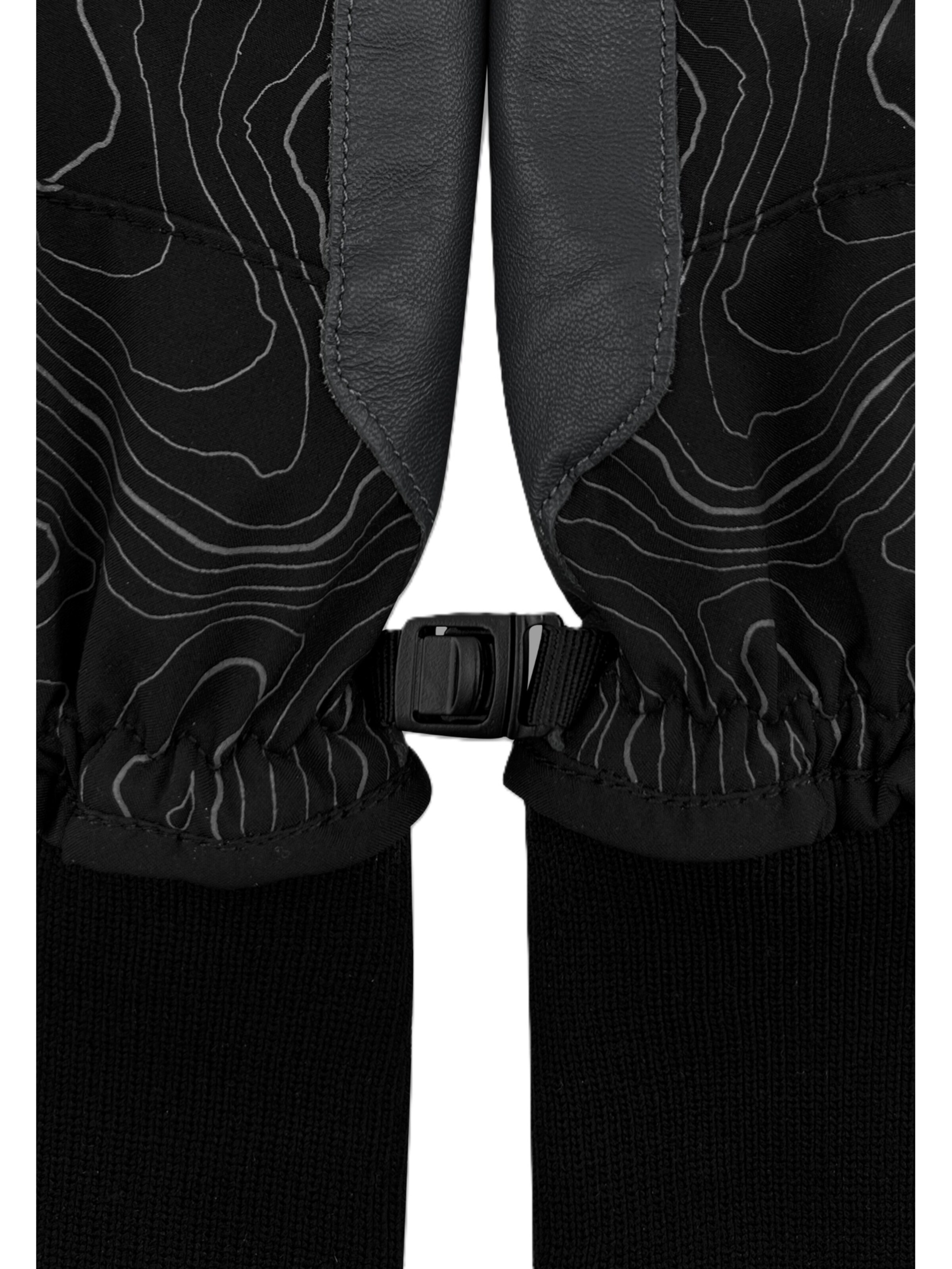 KESSLER Full Finger Gloves 'HAFJELL' in Black