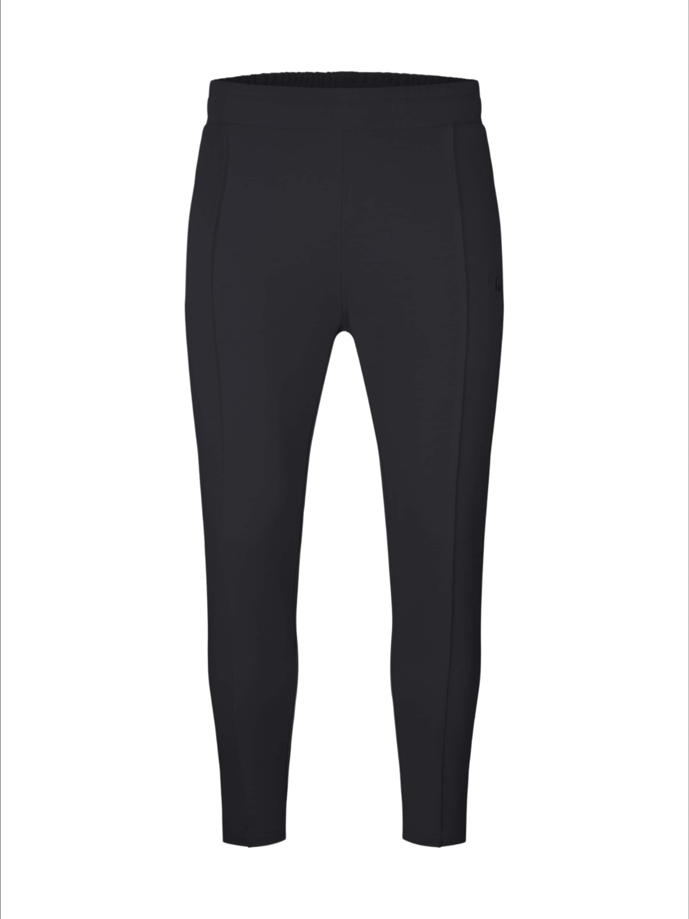 Tapered Pantaloni di SikSilk in nero: frontale