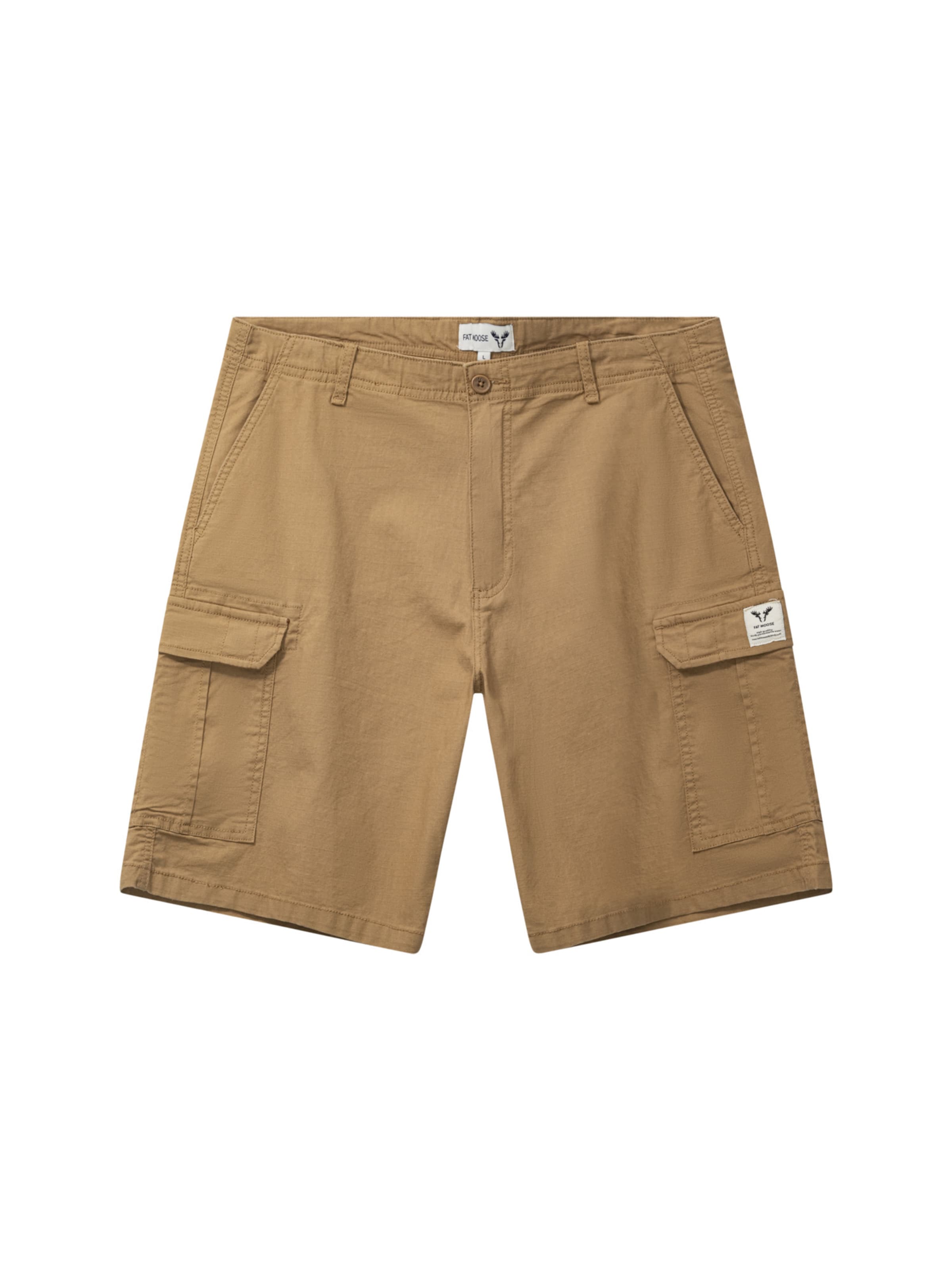 Pantalon cargo 'Radar' Fat Moose en marron : devant