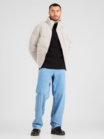 Calvin Klein Jeans Pullover 'BLOWN UP' i sort