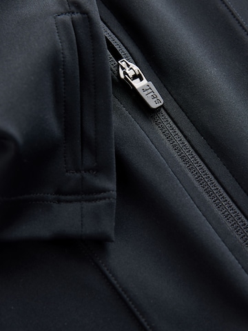 self. Knit Cardigan in Black