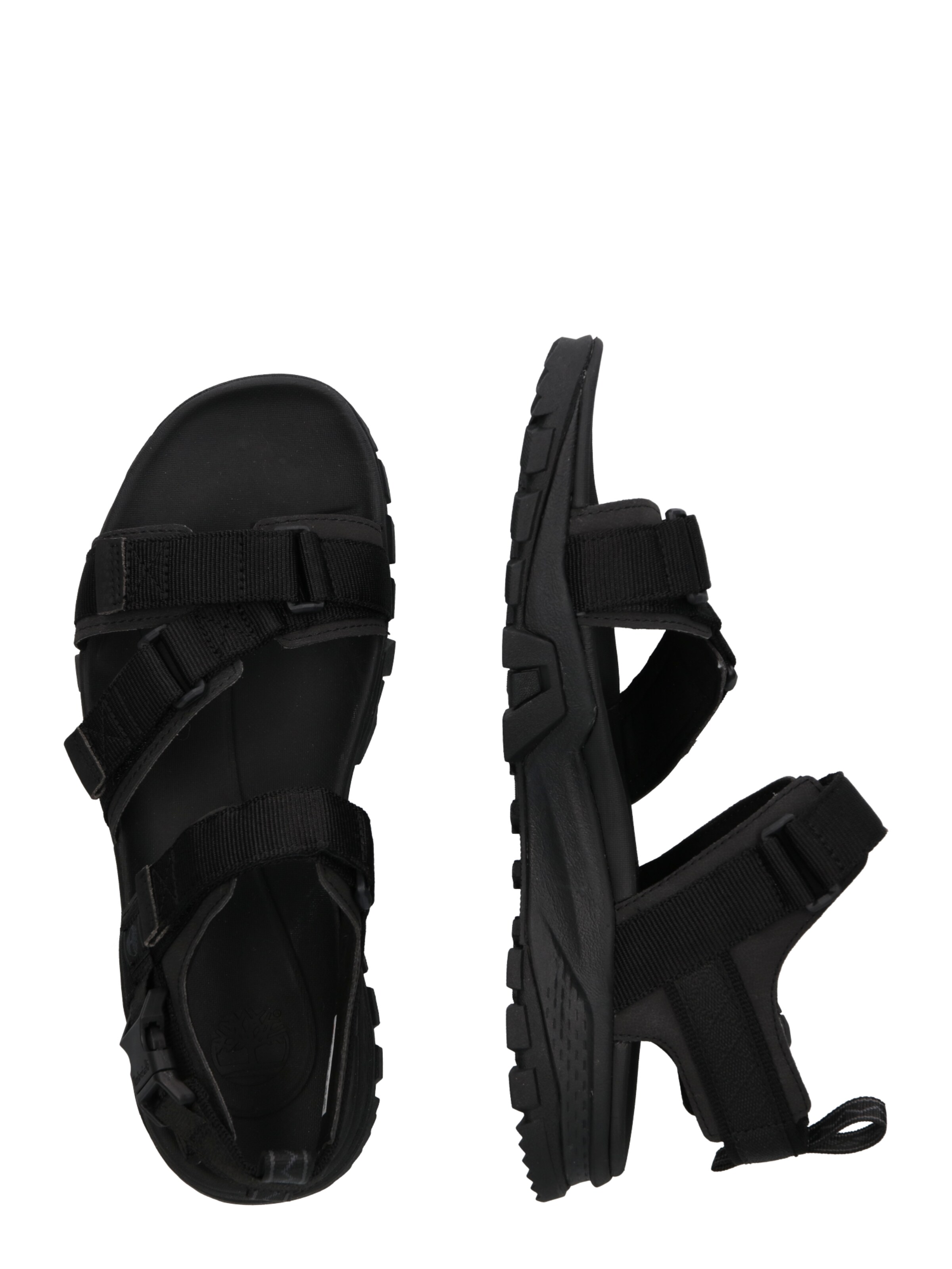 TIMBERLAND Trekking sandal 'Garrison' in Black