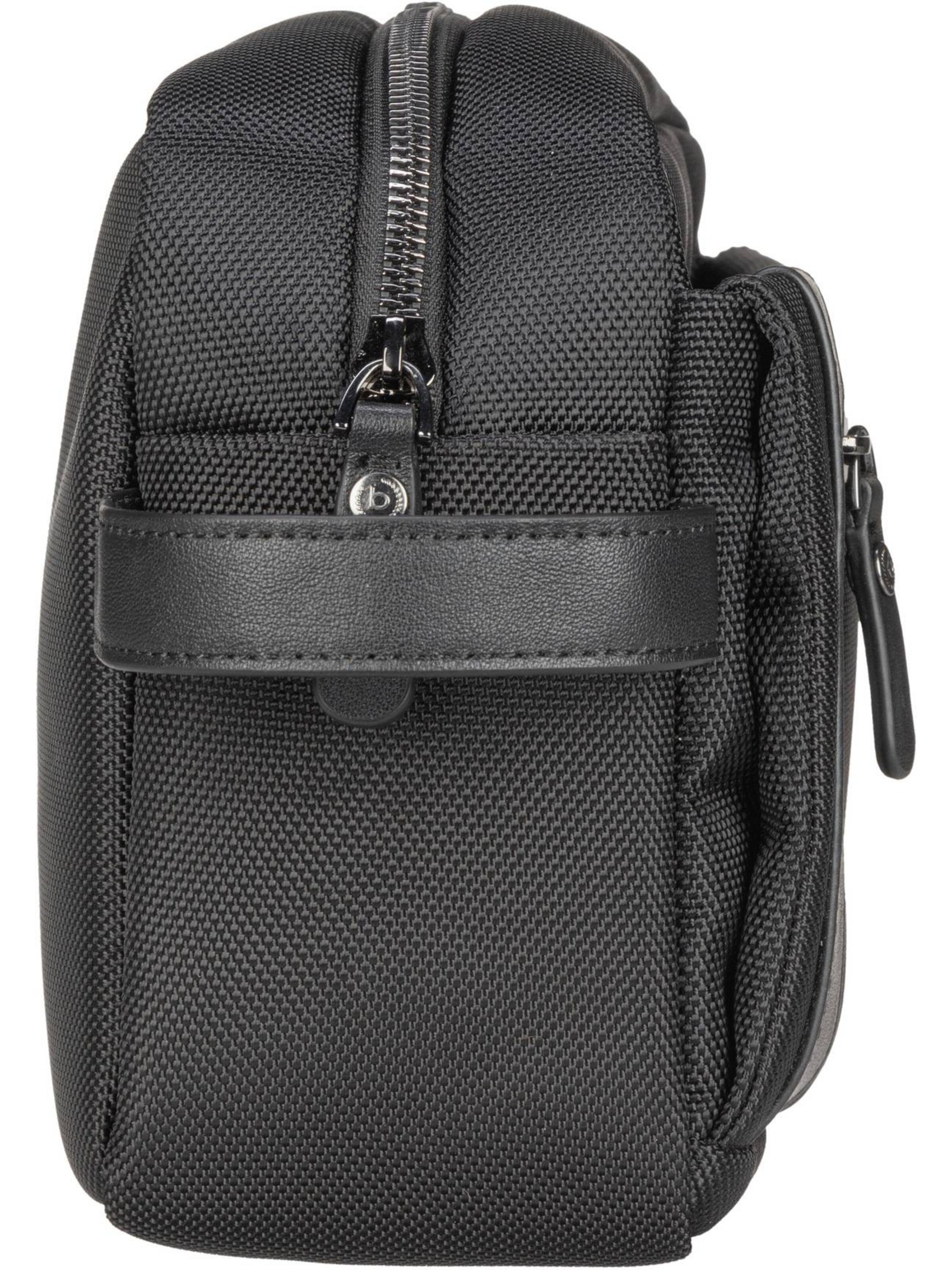 bugatti Toiletry Bag in Black