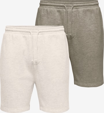 Only & Sons Normální Kalhoty 'ONSChase' – šedá: přední strana