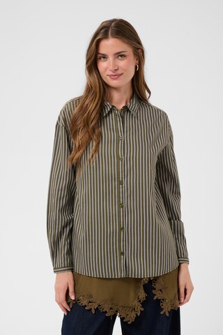 Cream - Blusa 'CRMicca' en verde: frente