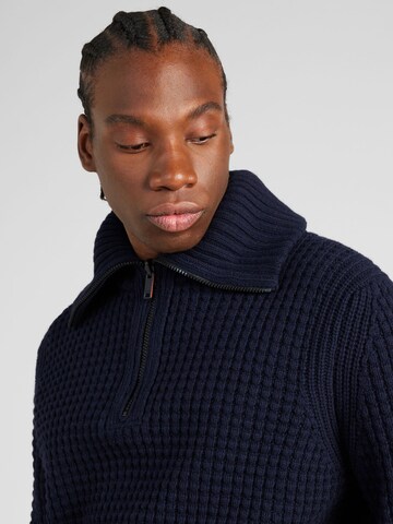 BOSS Pullover 'Atakos' in Blau