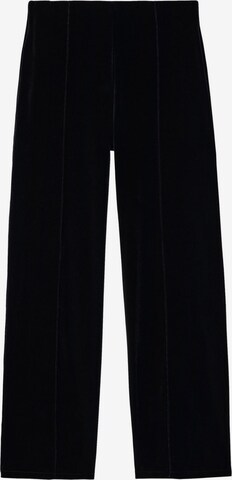 MANGO Wide leg Pantalon 'Enphant1' in Zwart: voorkant