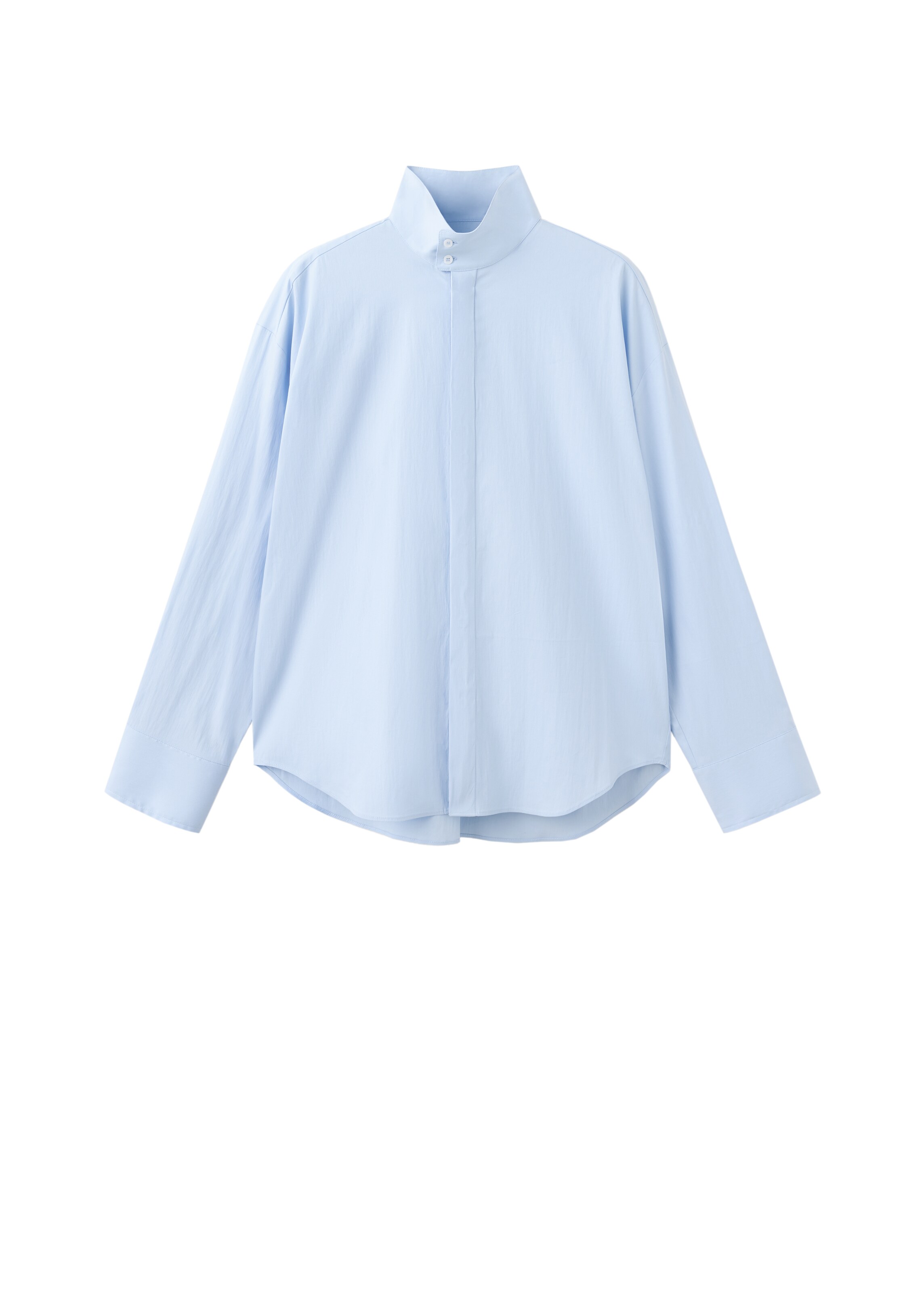 MANGO Bluse 'ARKANA' in S in pastellblau, Produktansicht