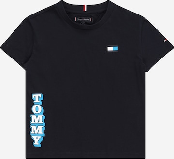 Tricou de la TOMMY HILFIGER pe albastru: față