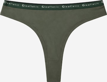 LEAFLETIC Panty in Green: front