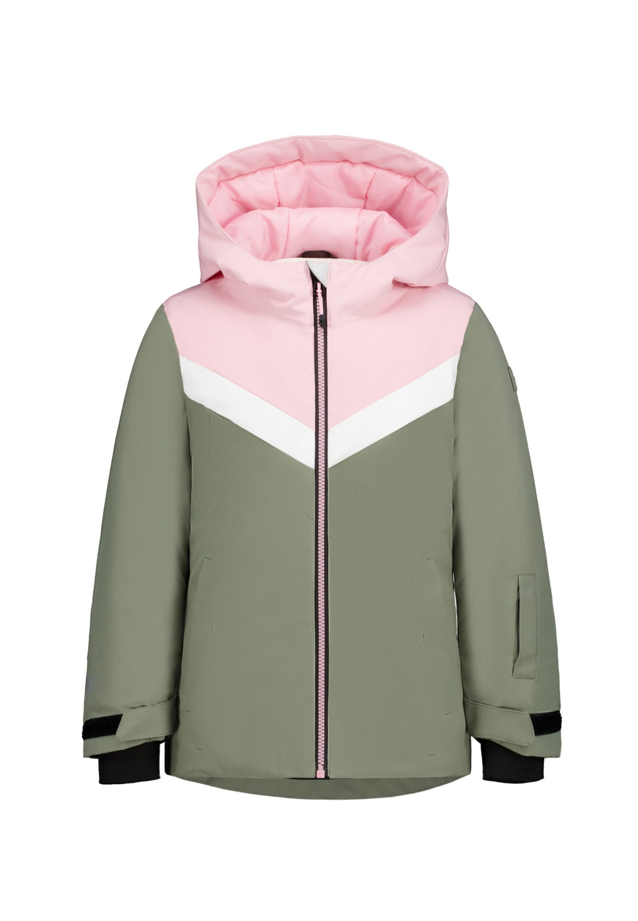 ICEPEAK Athletic Jacket in Green: front