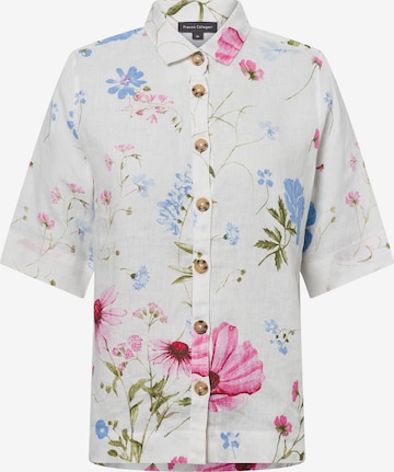 Franco Callegari Blouse in Wit: voorkant