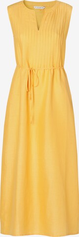 TATUUM - Vestido 'ANTRAKIA' em amarelo: frente