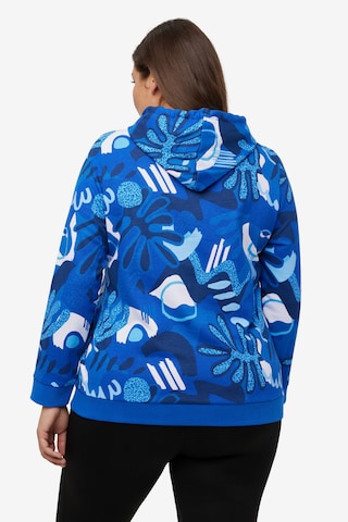 Sweat-shirt Ulla Popken en bleu