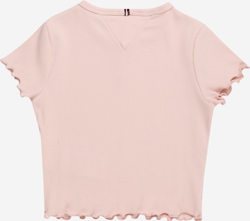 TOMMY HILFIGER Koszulka 'ESSENTIAL' w kolorze różowy