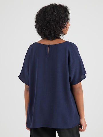 Chemisier 'CARMetta' ONLY Carmakoma en bleu