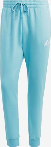 ADIDAS SPORTSWEAR Workout Pants 'Essentials' in Blue: front