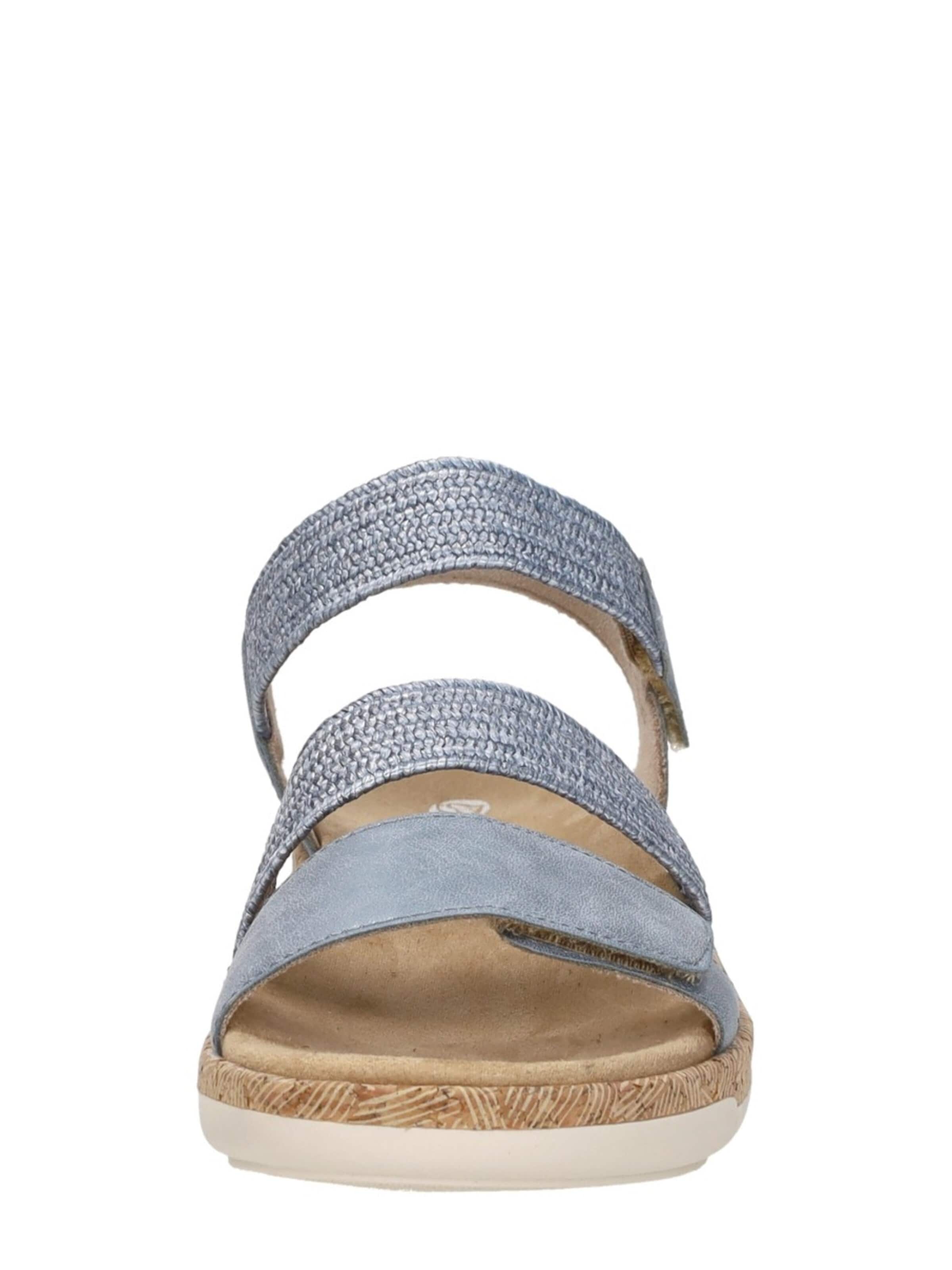 Sandales 'Sandalen Plat' REMONTE en bleu