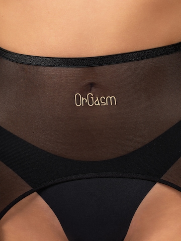 OrGasm Suspenders 'Seamless Garter Suspender' in Black