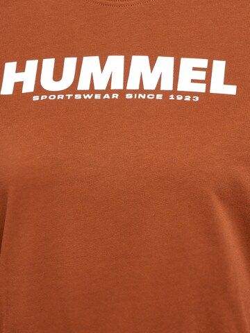 Hummel Sportsweatshirt 'Legacy' in Braun