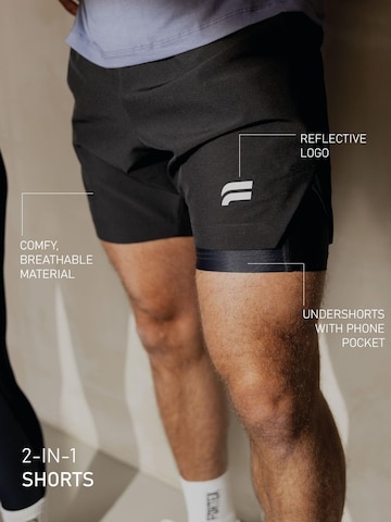 Fortex Fitness Regular Sporthose‌‌‌‌‌‌‌ in Schwarz